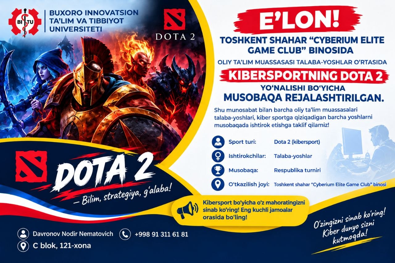 KIBERSPORTNING DOTA 2