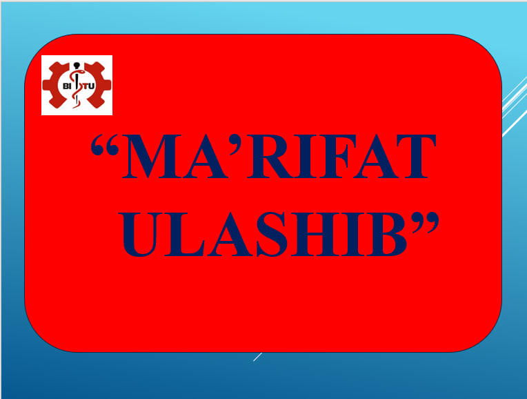 “Ma’rifat ulashib” loyihasi