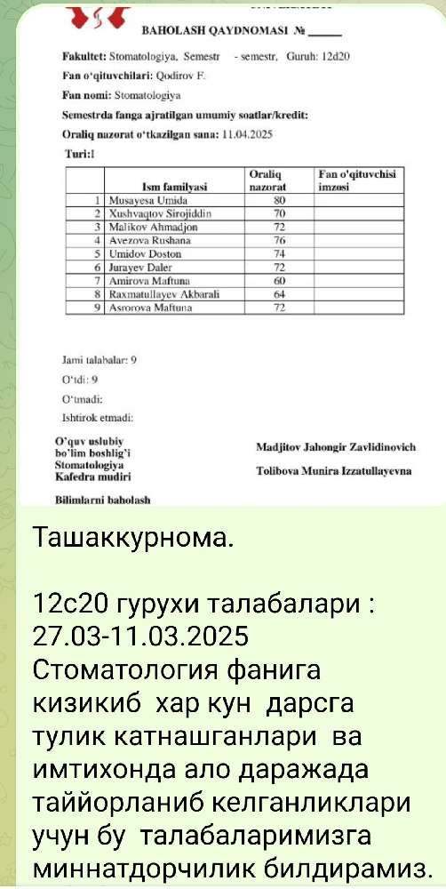 Энг яхши гурух.
