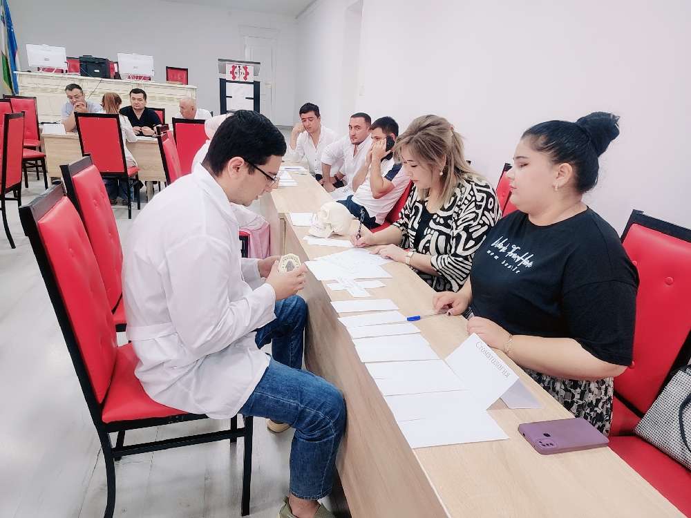 Даволаш боскичи талабаларининг Клиник фанлари Гос экзамени .