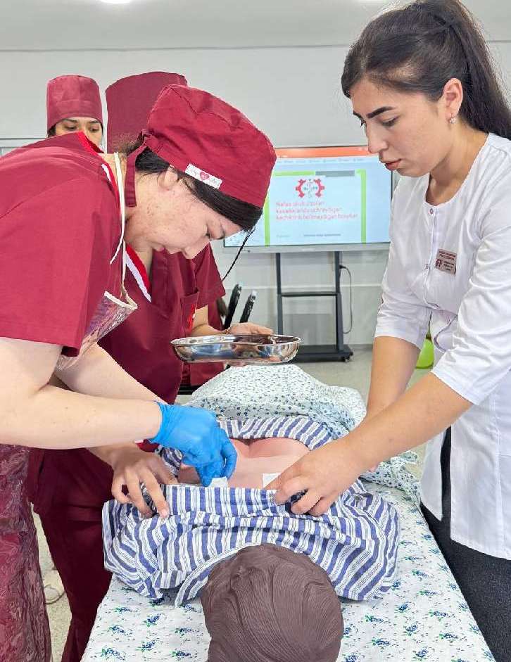 1-2Н24  guruh talabalari bilan amaliy ochiq dars o‘tkazildi