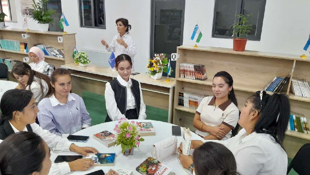 "Mushoira" klubi a'zolari bilan "Mushoira" klubi o'tkazildi 