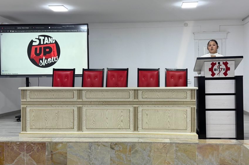 BITUda Stendup loyihasi o’tkazildi.